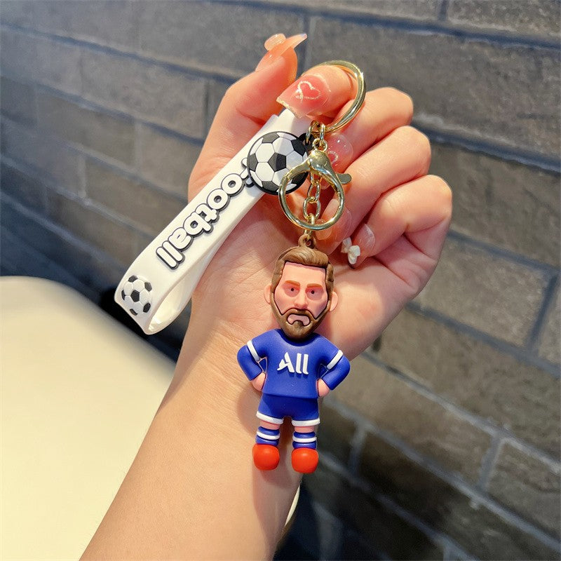 Sporty Lionel Messi 3D Keychain