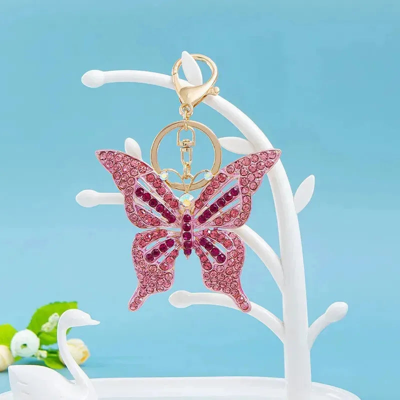 Flutter Fob Butterfly Keychain