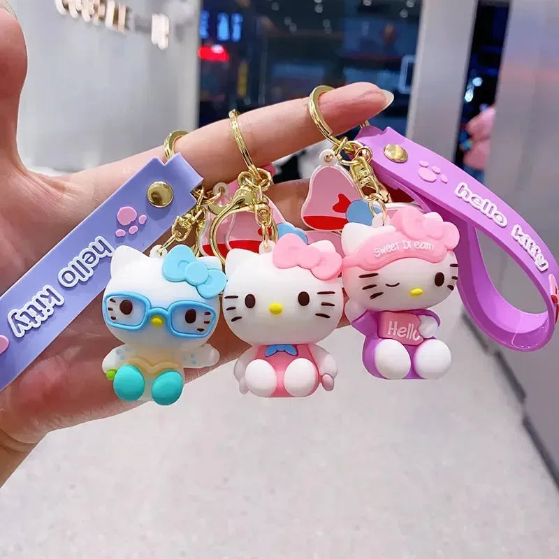 Porte-clés Spectrum de style Hello Kitty 