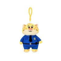 Zootropolis Squad Premium Plush Keychains