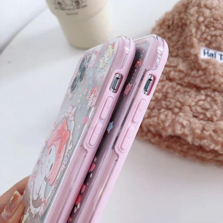 Cartoon Phone Case for iphone 6/6s/6plus/7/7plus/8/8P/X/XS/XR/XS Max/11/11pro/11pro max PN2282 - Bear Hugs