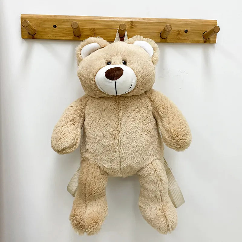 Cute Bear Plush Backpack (35 cm)