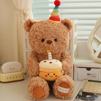 Hat Birthday Bear Plushie (40 cm)