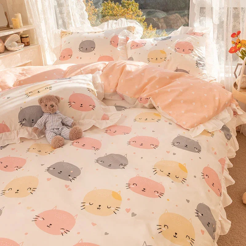 Lovely Cats Bedding Set PN3644 - Bear Hugs
