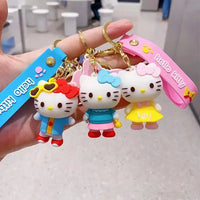 Hello Kitty Style Spectrum Keychain