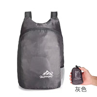 Backpack in a Pouch Folding Bag (20L Capacity)