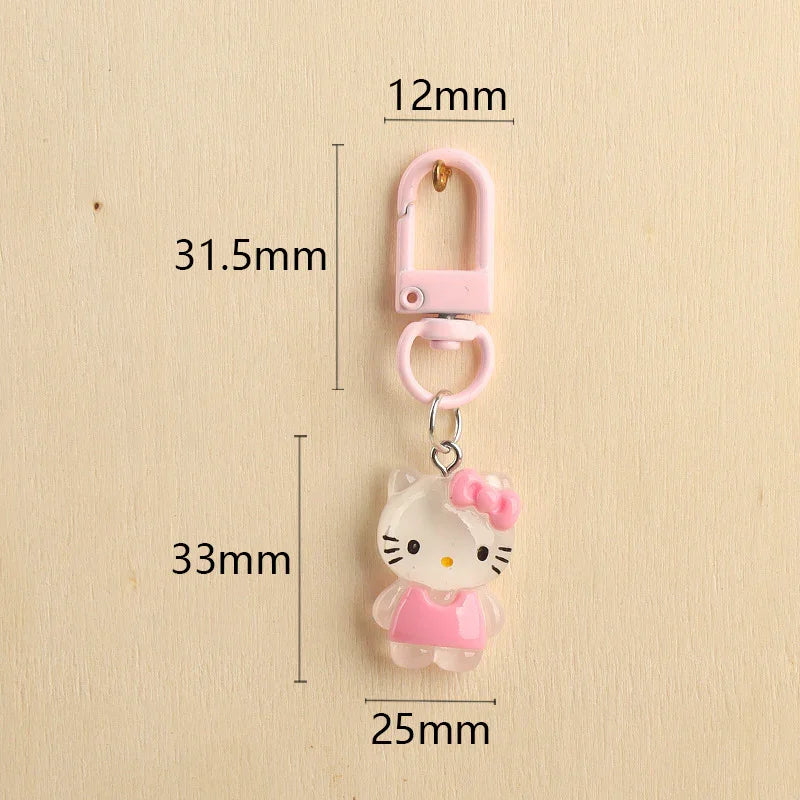 Sanliou Crystal Critters Charm Keychain