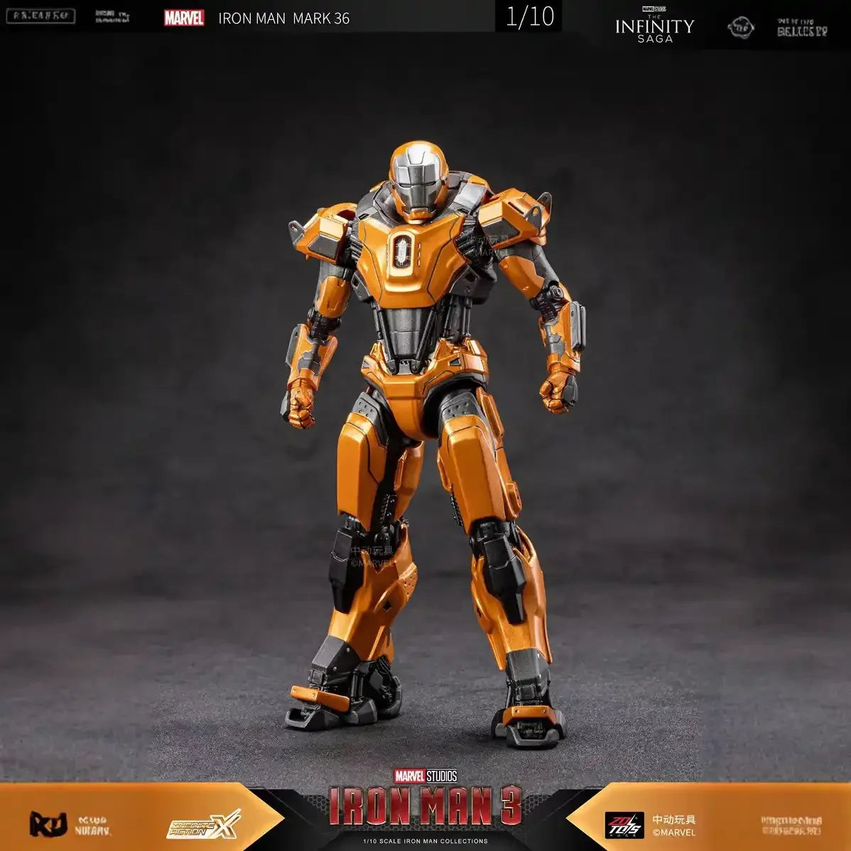 ZD MK36 Power Regulator Iron Man Figurine (18 cm)
