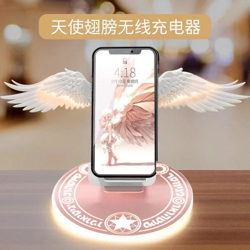 Fashion Cartoon Wings Wireless Charger PN6351 - Bear Hugs