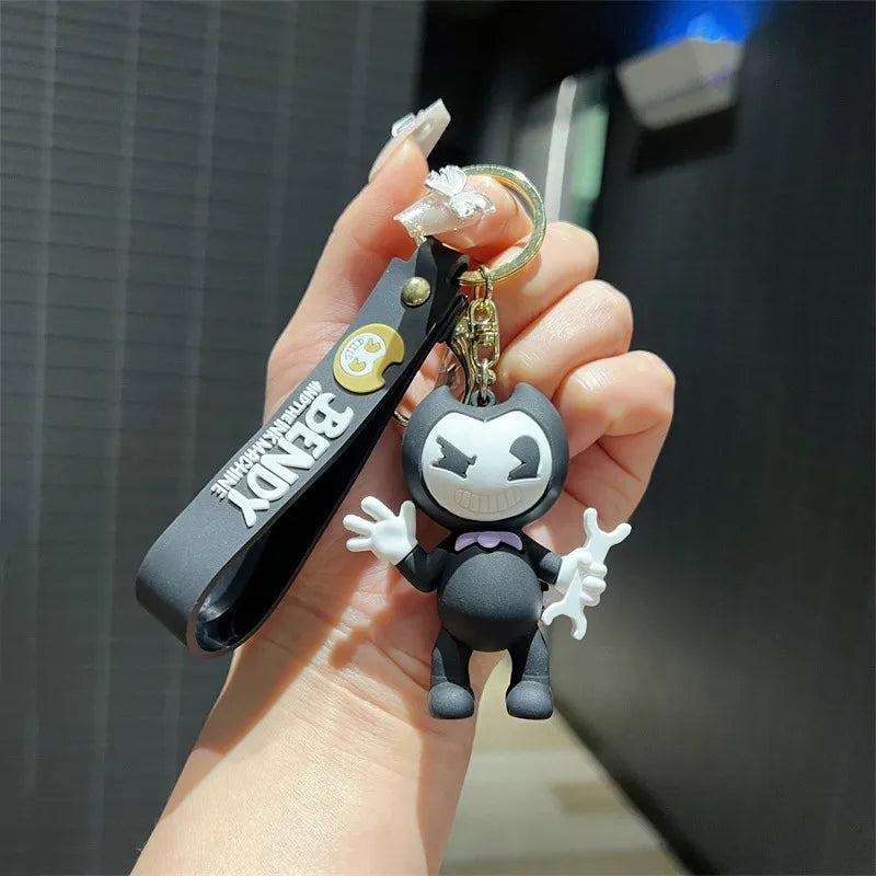 Bendi and The Ink Machine 3D Keychain