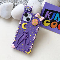 Kawaii Luna Phone Case for iphone 11/11pro/11pro max/12/12mini/12pro/12pro max/13/13pro/13pro max/14/14plus/14pro/14pro max PN5696 - Bear Hugs