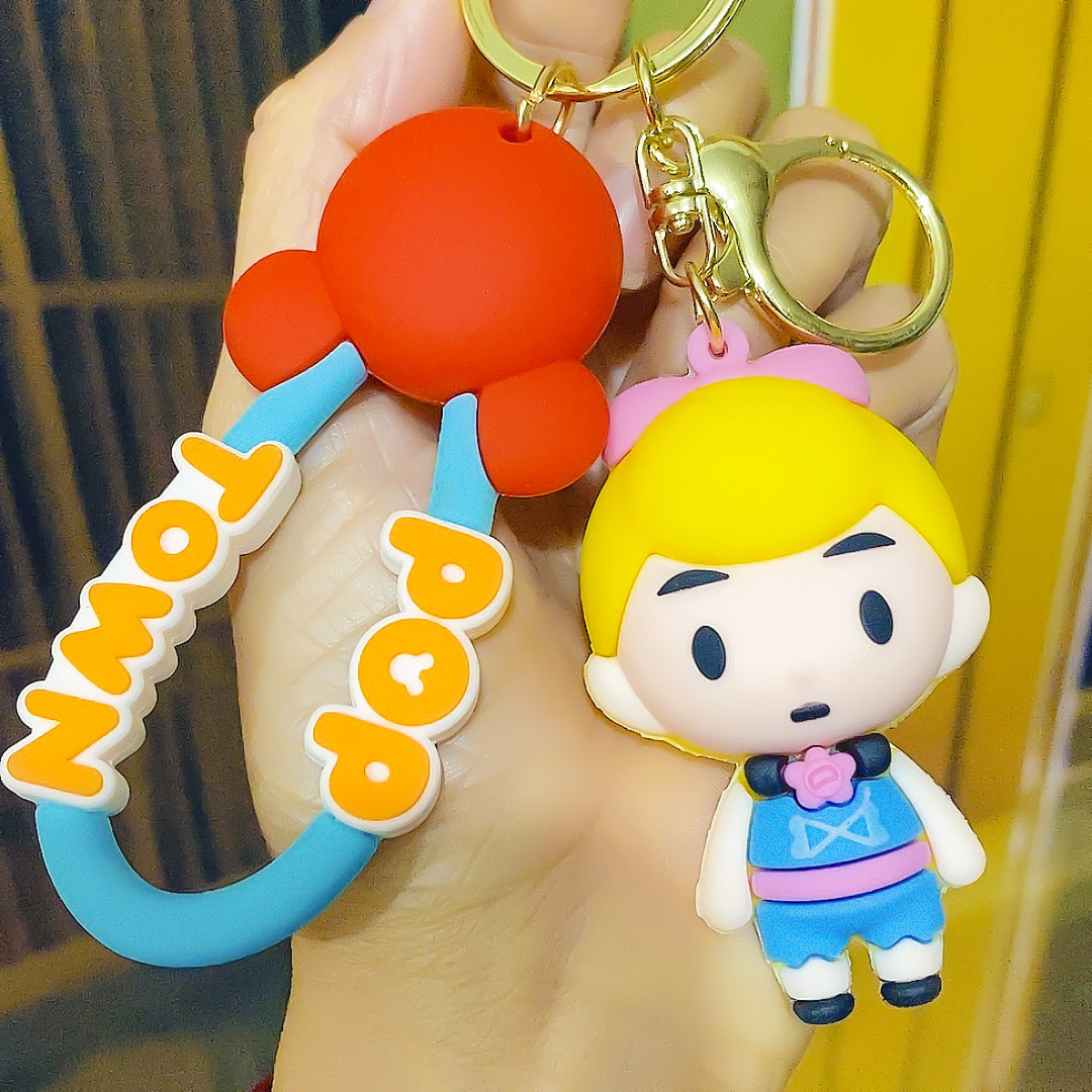 Pop Town DSNY Princess Keychain