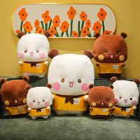 Bu Bu Bear & Du Du Panda Snuggles Plush
