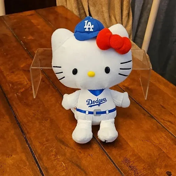 Hello Kitty LA Dodgers Plushie (25 cm)