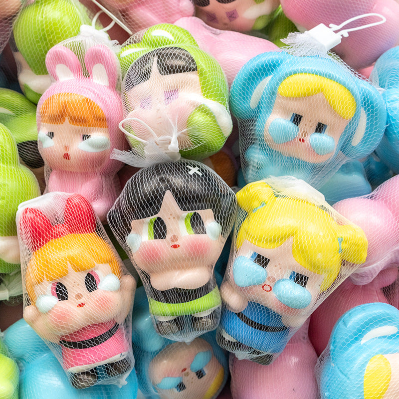 Crybaby x Powerpuff Girls Squishy Toy