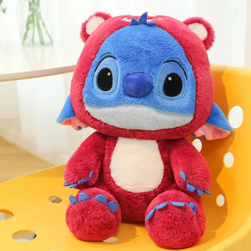 Stitch Cosplay Pikachu & Lotso Plush Dolls