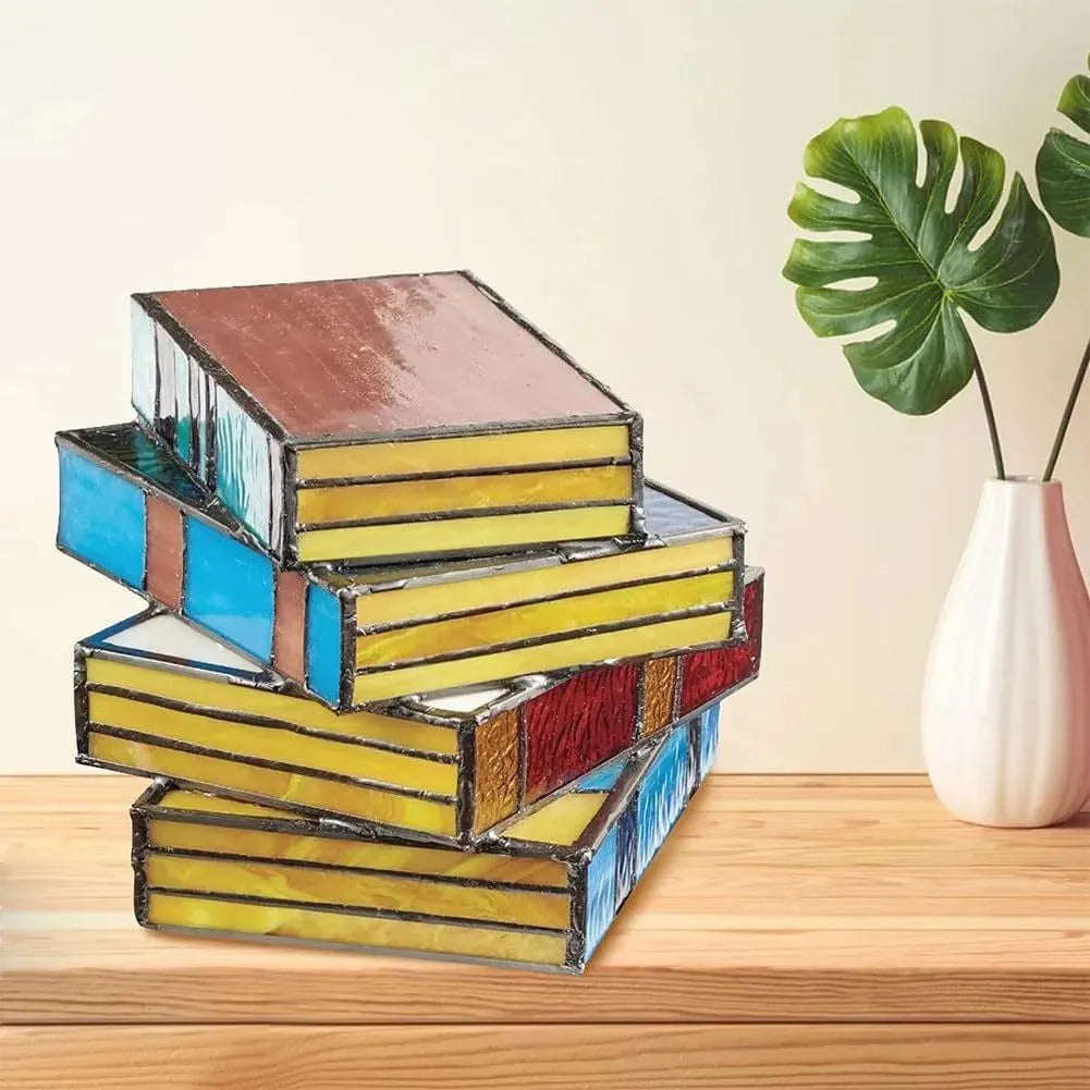 Stacked Books Decor Lamp