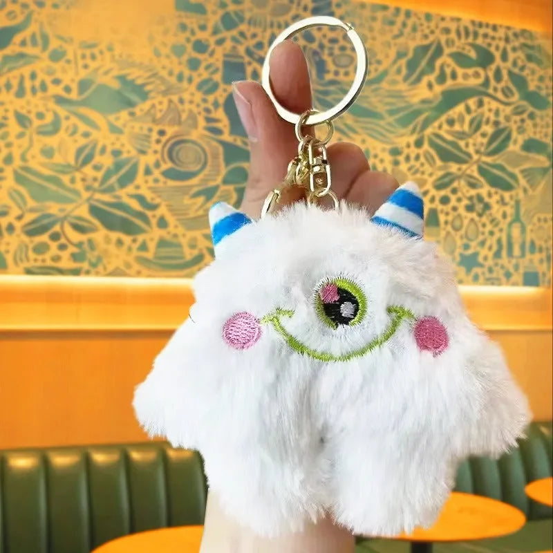 Goofy Gaze Monster Plush Keychain