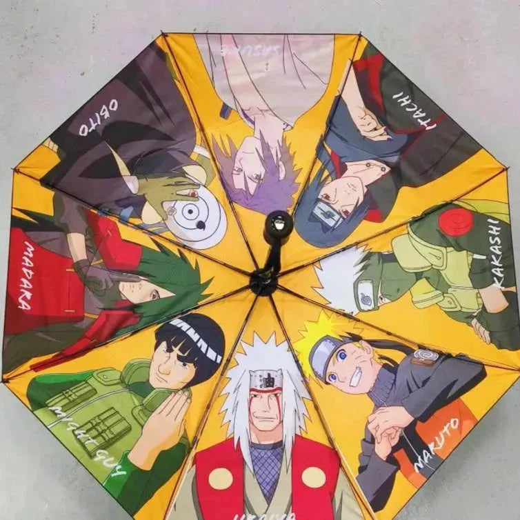 Anime Naruto Folding Umbrella