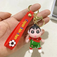 Shin-chan World Cup Wonders Keychain