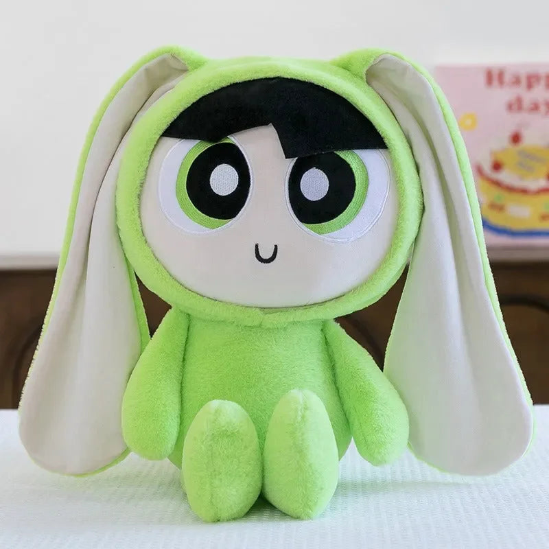 Powerfull Girls Rabbit Ears Plush