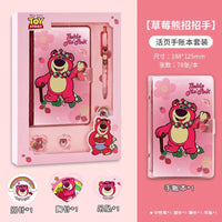 Cute Lotso Strawberry Bear Notebook Gift Set