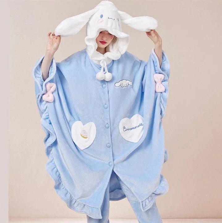 Cute Cartoon Shawl And Blanket PN6253 - Bear Hugs
