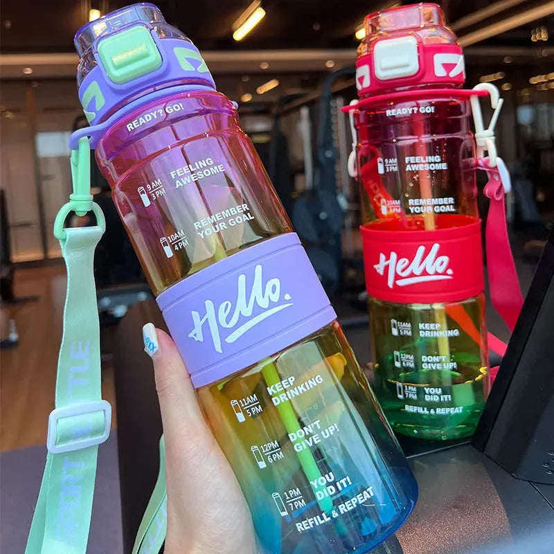 Hello Sports Water Bottle (800 ml)