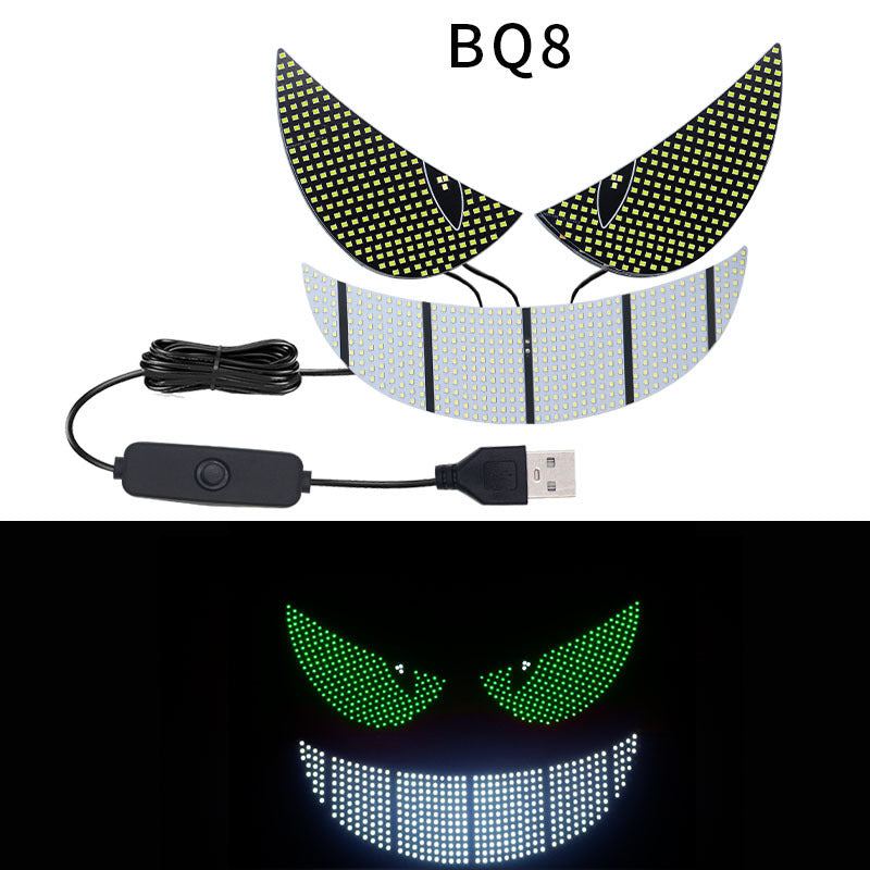 Gengar Phantom Grin Car LED Display