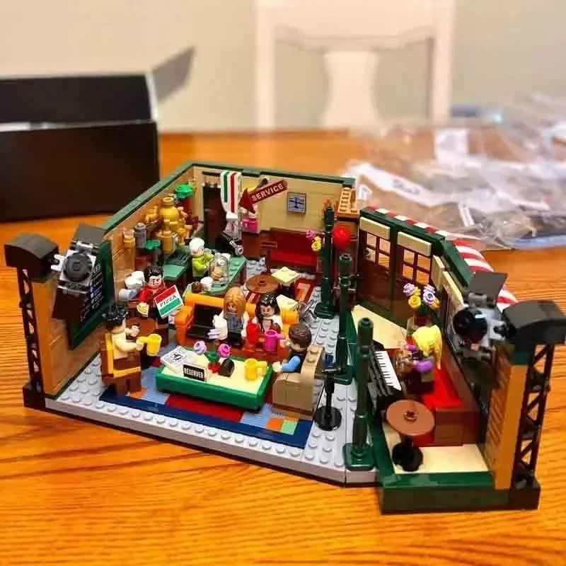 Ensemble de blocs de construction Friends Central Perk Cafe 