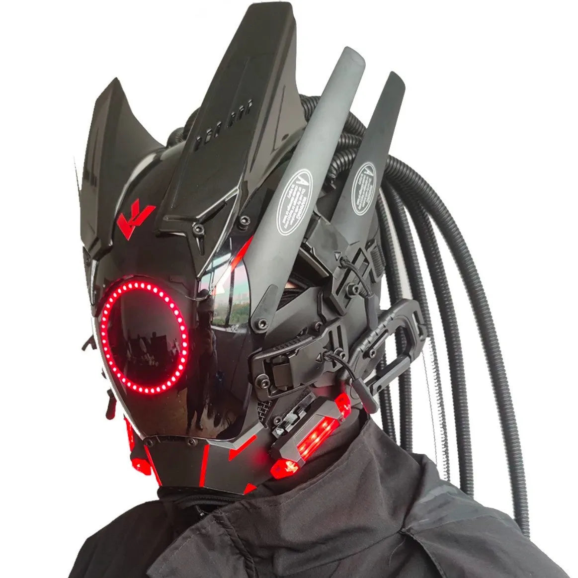 Cyberpunk LED Cosplay Helmet Mask