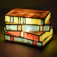 Stacked Books Decor Lamp