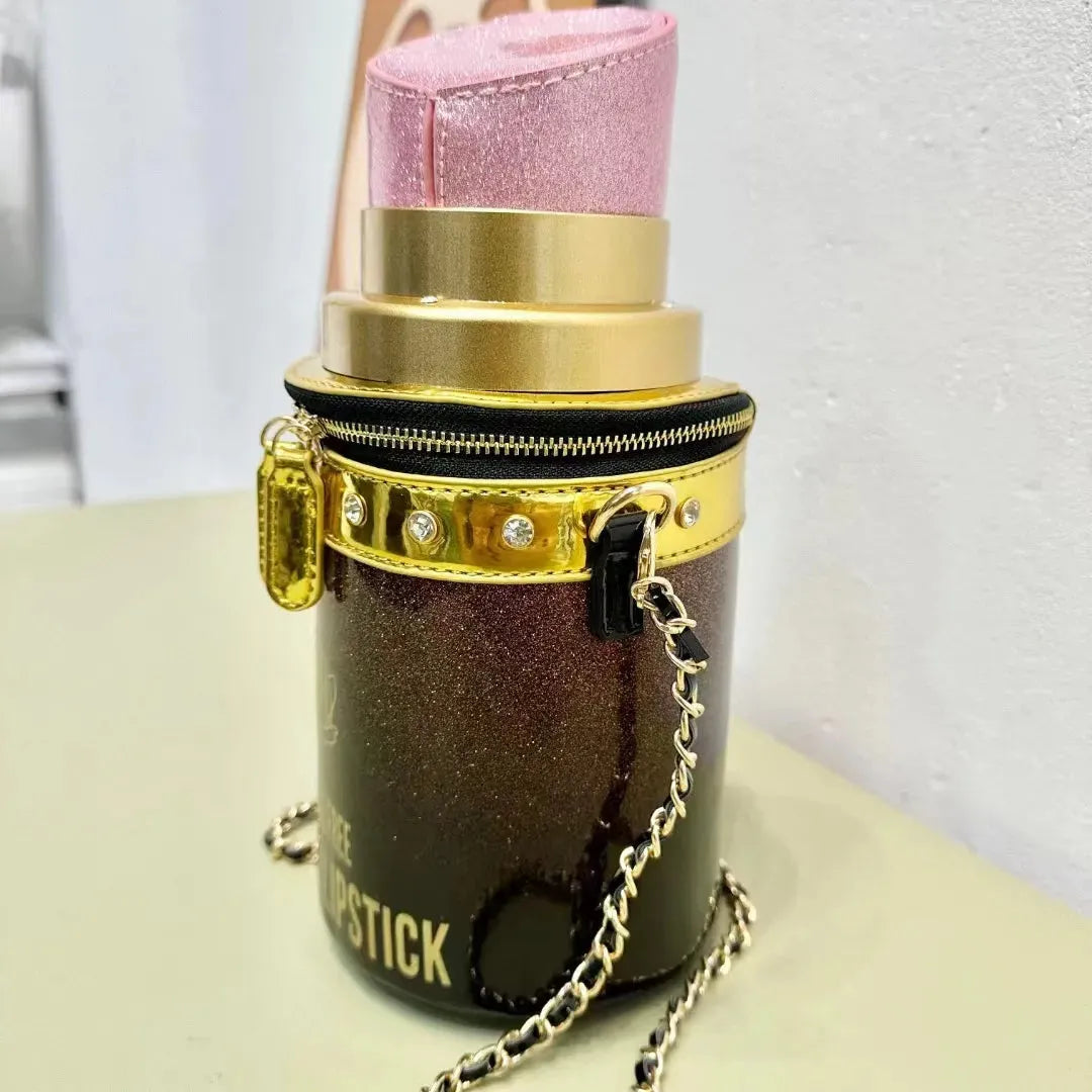 Creative Niche Lipstick Shaped Handbag