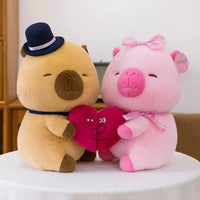 Soulmate Capybara Plush Pair
