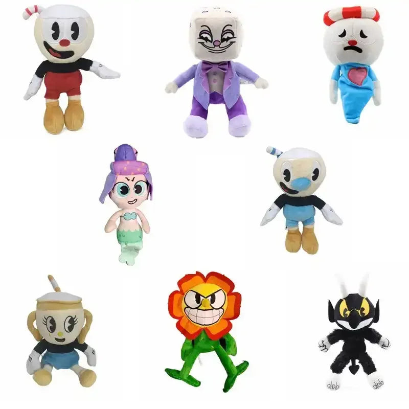 Cuphead & Friends Plush Toys (25 cm)