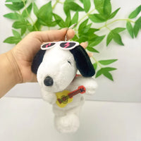 Peanuts Persona Snoopy Plush Keychain