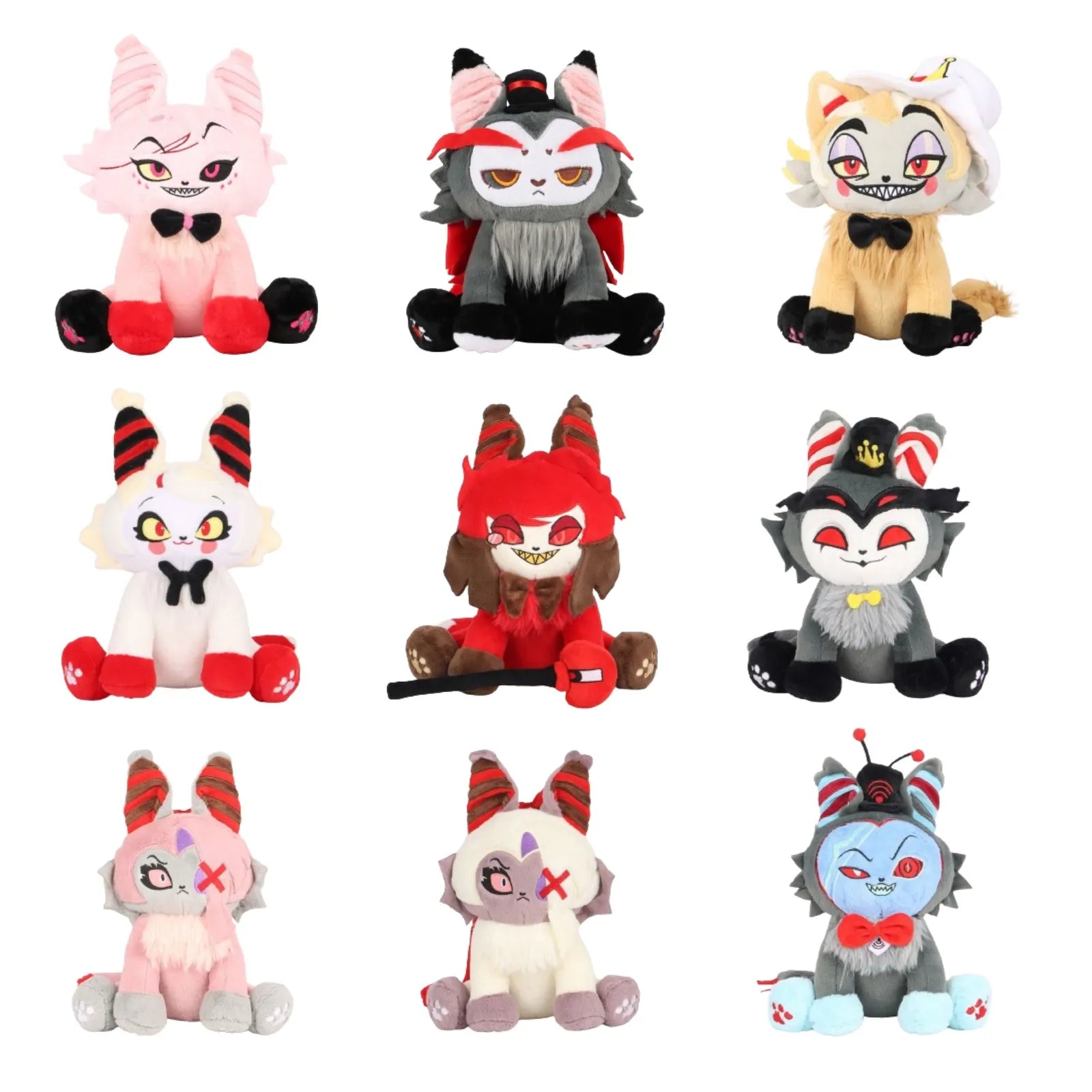 Hazbin Hotel Meow Cat Plushies