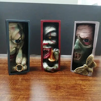 Bibliophile Beast Bookshelf Horror Mark