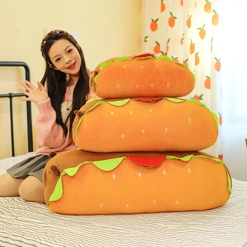 Capy Hot Dog Plush Pillow