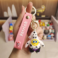 SpongeBob Patrick Cookie Friend Keychain