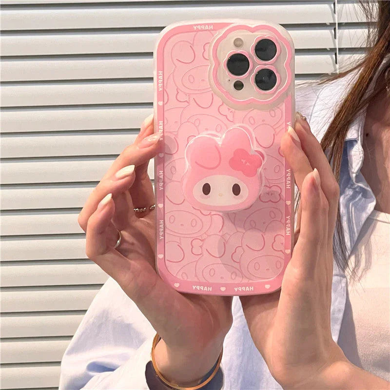 Cartoon Anime Phone Case for iphone 7/7plus/SE2/8/8P/X/XS/XR/XS Max/11/11pro/11pro max/12/12pro/12pro max/13/13pro/13pro max/14/14pro/14pro max PN4935 - Bear Hugs