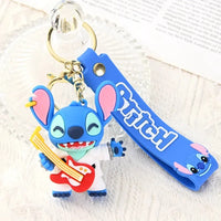 Blue Alien Adventure Keychain