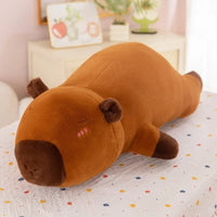 Riverine Rest Capybara Plush Pillow