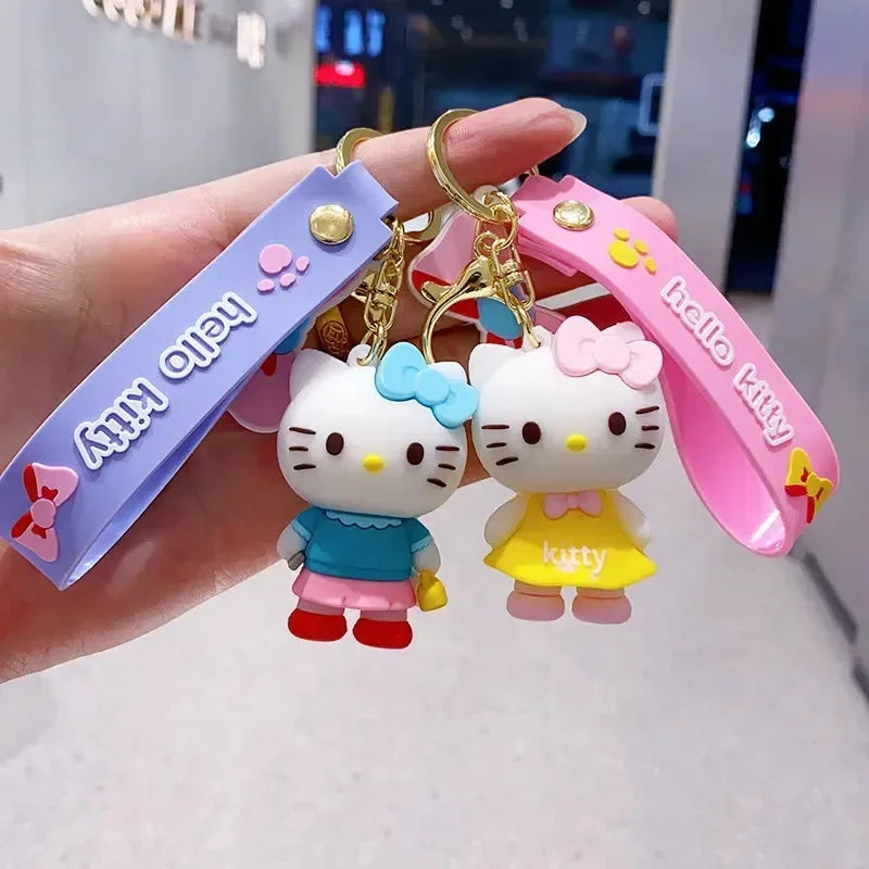 Hello Kitty Style Spectrum Keychain