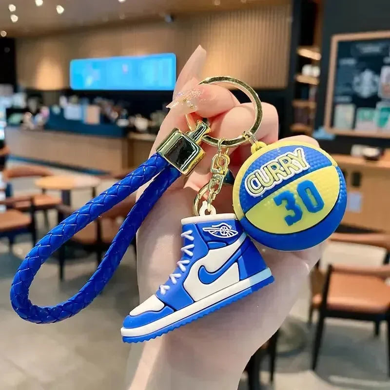Air Bound Sneaker Ball Keychain