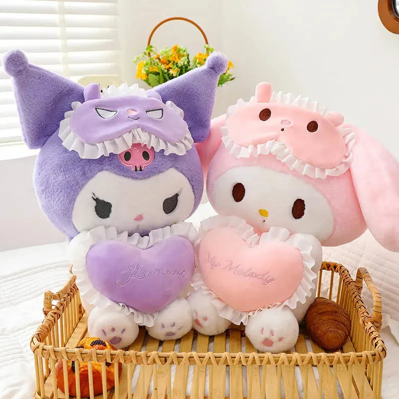 Sanrio Kuromi Melody Heart Plushies