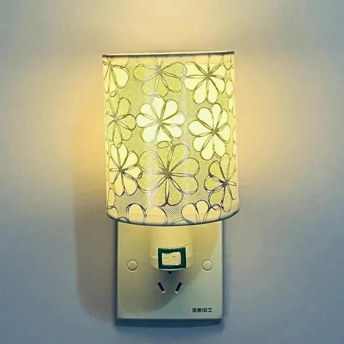 Socket Bloom Floral Plug-In Night Light