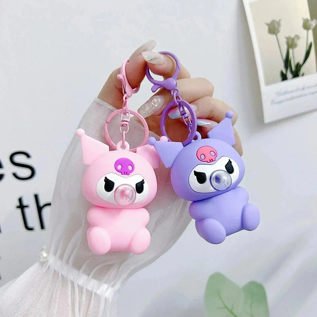 Sanrio Squishy Bubble Keychain