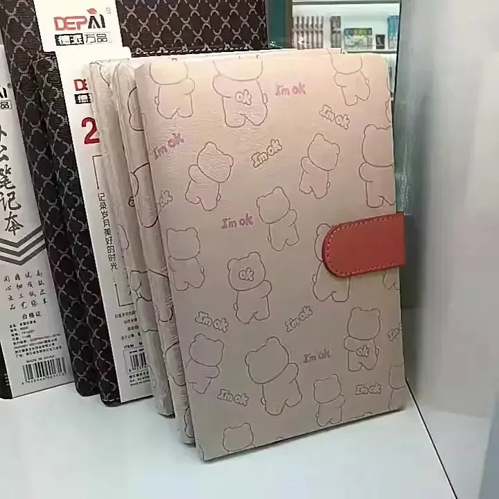 Snuggle Scribbles Teddy Bear A5 Notebook