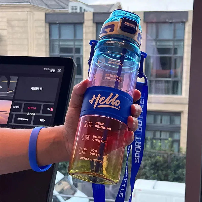 Hello Sports Water Bottle (800 ml)